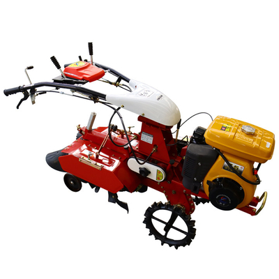 Transmisión de engranajes cultivador de granja motor de gasolina mano empujar mini limpiador para la zanja