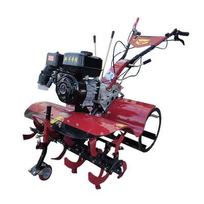 75 KG Nuevo diseño compacto con tracción a las cuatro ruedas con transmisión completa Mini cultivadores de tiradores