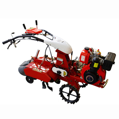 Cuatro ruedas motrices de cultivo manual Puah diesel Mini Tiller cultivador para huerto