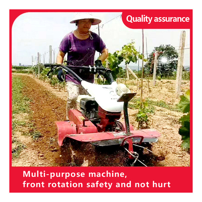 Máquina de tiling de 65 kg último modelo para el cultivo de tierra pequeña a 4 km / h velocidad de trabajo