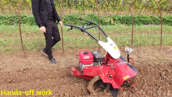 Máquina de tiling de 65 kg último modelo para el cultivo de tierra pequeña a 4 km / h velocidad de trabajo