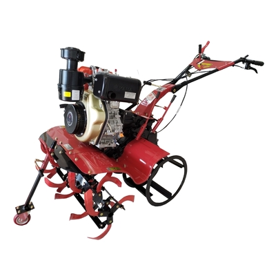 Transmisión de engranajes de nuevo diseño con tracción a las cuatro ruedas Mini Tiller rotativo para el hogar 190*96*90cm