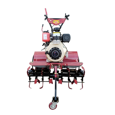 Transmisión de todas las velocidades Mini Power Tiller para campos de arroz y tierra seca Tracción a las cuatro ruedas