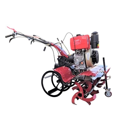 190*96*90cm Mini Cultivador con tracción a las cuatro ruedas con sistema de transmisión de todo el engranaje