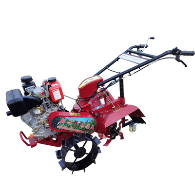 Alto nivel de seguridad Máquina agrícola de herbaje de huerto Motor diesel Mini Tiller de potencia