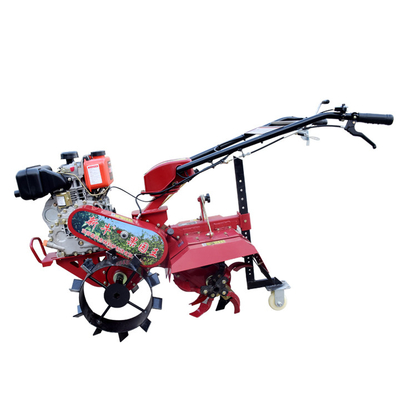 Alto nivel de seguridad Máquina agrícola de herbaje de huerto Motor diesel Mini Tiller de potencia