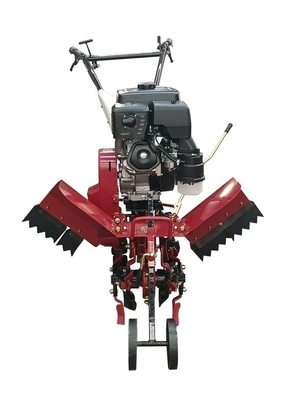 Ancho de trabajo ajustable 45-85cm Mini Power Tiller Cultivator con función de rugido
