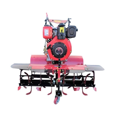 Equipo agrícola esencial 115 KG Mini Power Tiller cultivador con transmisión de todo el equipo