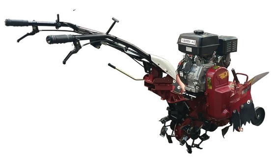 85 KG Económico 170F Motor de gasolina multipropósito con tracción en las cuatro ruedas Mini Power Tiller Cultivator para la granja