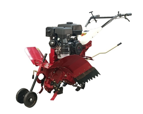 85 KG Económico 170F Motor de gasolina multipropósito con tracción en las cuatro ruedas Mini Power Tiller Cultivator para la granja