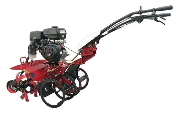 85 KG Económico 170F Motor de gasolina multipropósito con tracción en las cuatro ruedas Mini Power Tiller Cultivator para la granja
