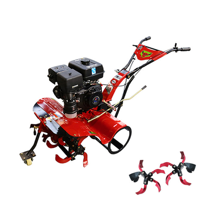 Tillers eléctricos compactos con tracción a las cuatro ruedas de ancho de trabajo ajustable para sus necesidades agrícolas