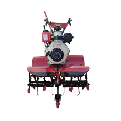 Cultivador de granja nuevo diseño 173F motor diesel con tracción a las cuatro ruedas Mini Power Tiller