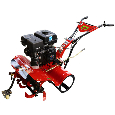 Nivel de seguridad alto Modelo corto de arranque manual Tiller giratorio para cultivo a 4KM/h