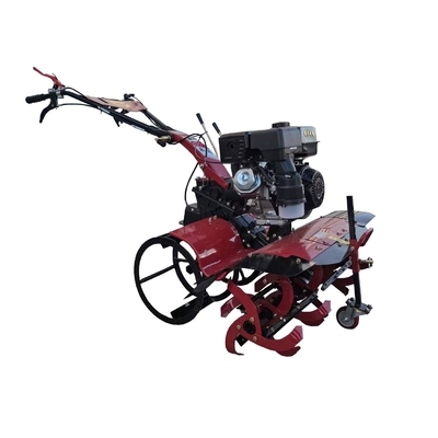 177F Motor de gasolina con transmisión de todos los engranajes con tracción a las cuatro ruedas Mini Power Tiller Cultivator