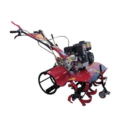 Nuevo diseño 170F Motor de gasolina 4WD Mini Power Tiller Cultivator Compacto para la granja