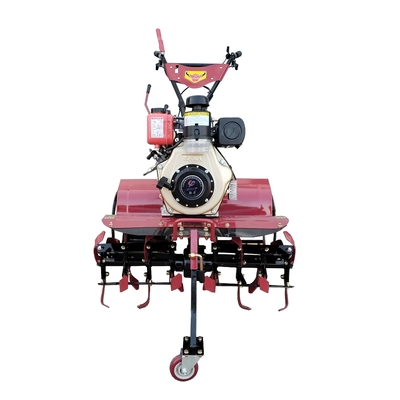Légero y compacto 173F motor diesel con tracción en las cuatro ruedas cultivador para pequeñas granjas