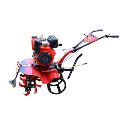 Cultivo rotativo de alto nivel de seguridad Estrutura de engranaje de gasolina Mini Tiller de potencia de 7 caballos de fuerza para jardín