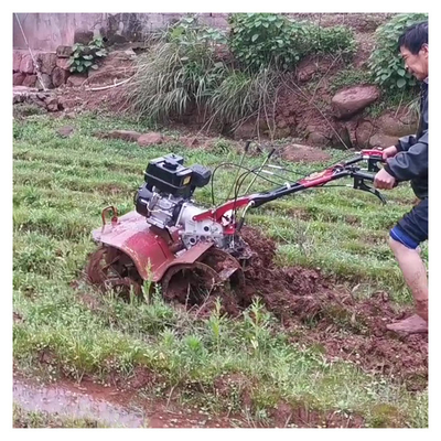 Obtenga más en menos tiempo con nuestro Tiller rotativo 170F/173F 4WD Mini Power Tiller
