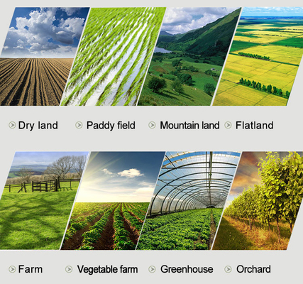 Espejo de cultivo rotatorio para la agricultura en zonas montañosas 145*62*85cm