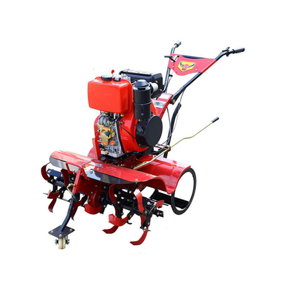 Transmisión de engranajes 8HP motor diésel cultivador de tierra giratoria para la labranza pesada