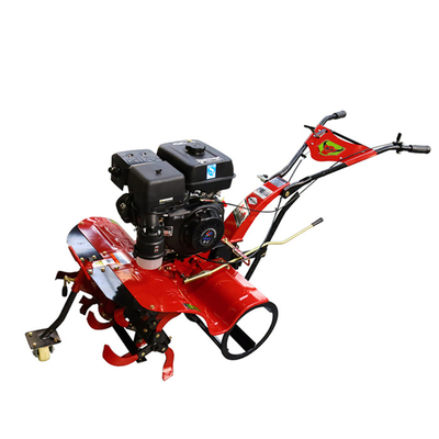 Máquina de excavación con motor de gasolina con tracción a las cuatro ruedas para trabajos de jardinería que ahorran mano de obra