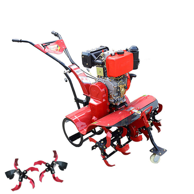 Cultivador manual de 8 caballos de fuerza con fácil manejo y nuevo tipo de motor diesel