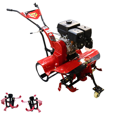 Operación de ahorro de mano de obra Mini Power Tiller Cultivador de granja con ancho de tiling ajustable