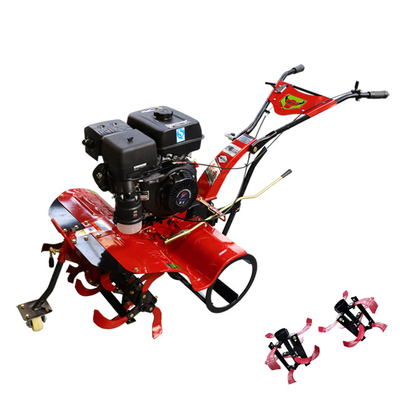 170F 7HP 4.05KW Transmisión manual de engranajes arranque Mini Power Tiller con alto nivel de seguridad
