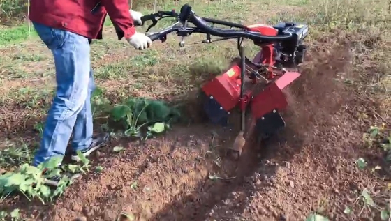 70 KG Desalojo de malezas Fertilizante de intertilages Tiller con motor de gasolina