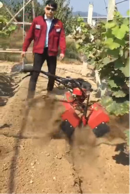 70 KG Desalojo de malezas Fertilizante de intertilages Tiller con motor de gasolina
