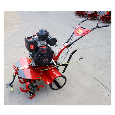 Ancho de trabajo ajustable 45-85cm cultivador de granja Mini Power Tiller con fácil operación
