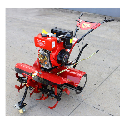 Tiller de jardín mini con motor diesel estable 178F y mantenimiento conveniente