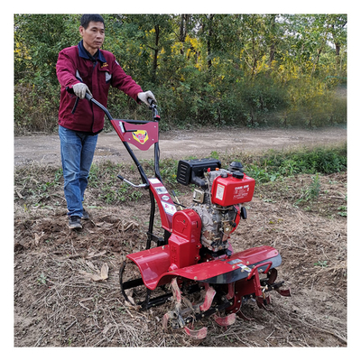 Estrutura de arranque eléctrico de jardín de huerto con 6 palas motor diesel