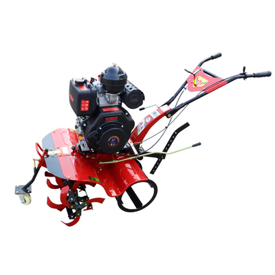 Potente 7HP 8HP 9HP 10HP motor diesel Tiller giratorio para máquinas agrícolas Velocidad de trabajo 4KM/H