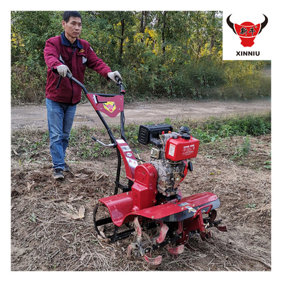 Tiller eléctrico agrícola de cinturón versátil con anchura de tiling de 15-35 cm y tracción en las cuatro ruedas