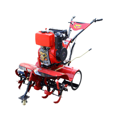 Cultivador de tracción a cuatro ruedas económico y ahorrador de mano de obra para labores agrícolas Profundidad 10-20 cm