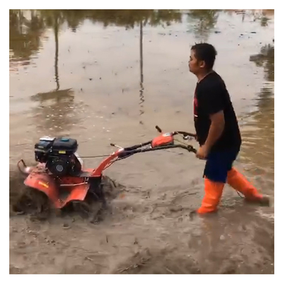 Cultivo de limpieza con tracción a las cuatro ruedas de 170F para campos de arroz y tierra seca