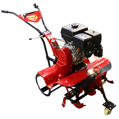 Ancho de trabajo ajustable y ancho de recubrimiento Mini Tiller con tracción en las cuatro ruedas