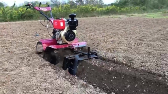 Equipo de maquinaria agrícola Modelo 186F 192F Pequeña motoniveladora eléctrica pesada para tierra dura