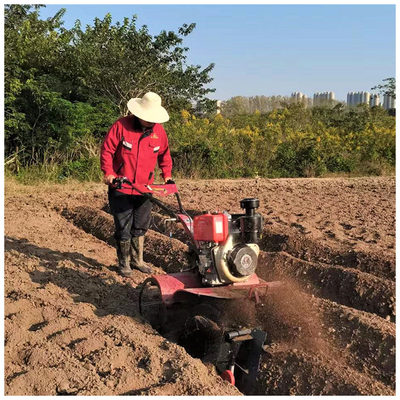 Ancho ajustable 45-85cm 4KM/H Velocidad de trabajo Cultivador de labores agrícolas