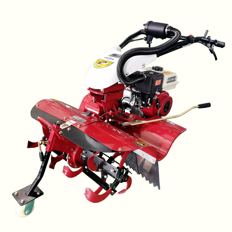 4WD Mini Power Tiller 7hp pequeño cultivador de malezas rotativas para el cultivo preciso
