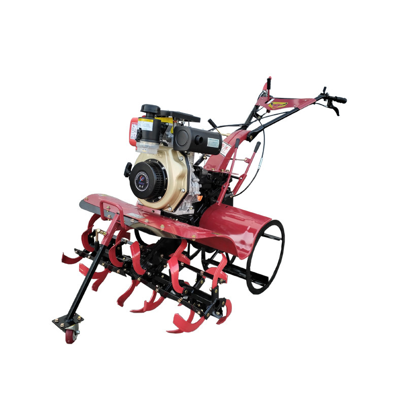 Otras transmisiones de cuatro ruedas motrices con todo el engranaje 190*96*90cm Mini Power Tiller Cultivator
