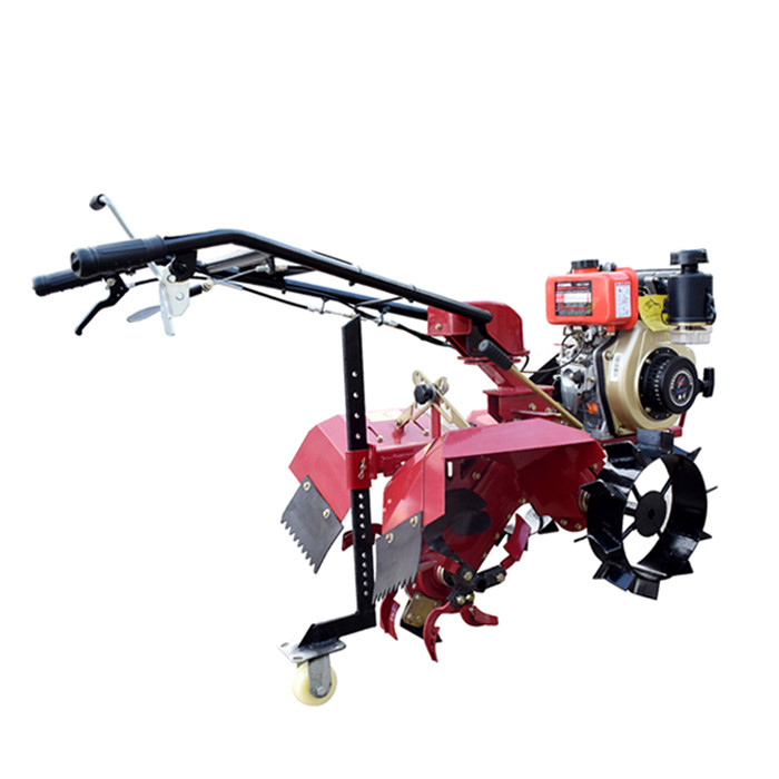 70 cm de ancho de trabajo Arboleda de maleza 4.05KW motor diésel Mini Tiller para maleza potente