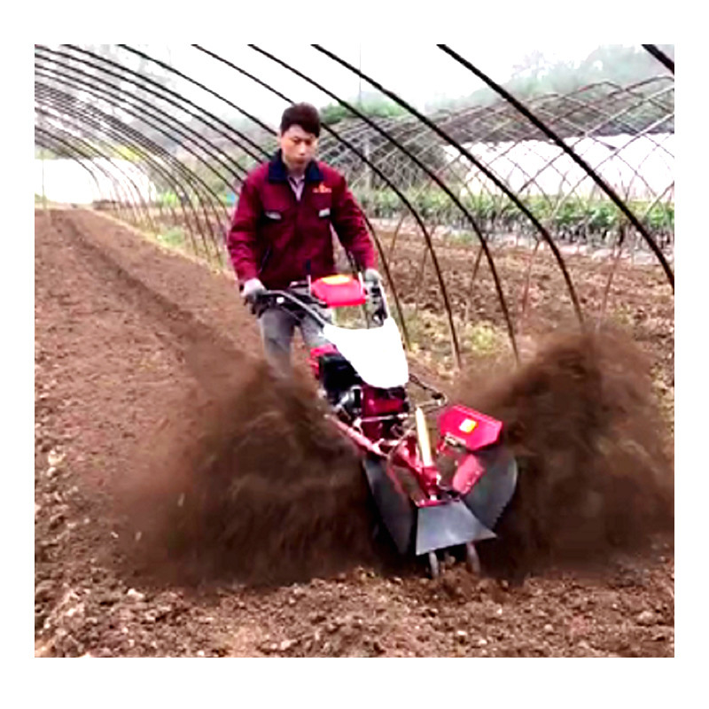 Mini Power Tiller Gear Cultivator económico 10-40cm ancho de tiling y el desprendimiento de gasolina
