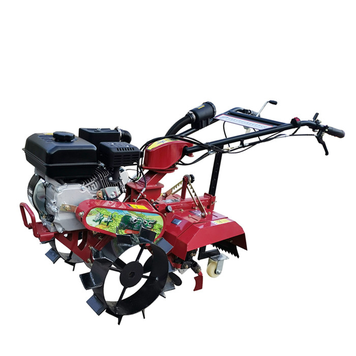 Ahorro de mano de obra de refrigeración de aire Mini Power Tiller 85 KG cultivador de huertos