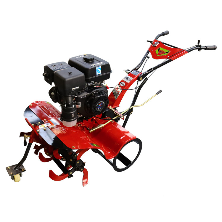 Ancho de trabajo ajustable 45-85cm cultivador de granja Mini Power Tiller con fácil operación