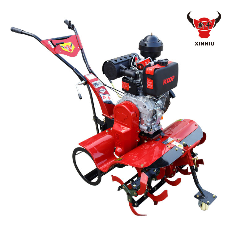 Tiller eléctrico agrícola de cinturón versátil con anchura de tiling de 15-35 cm y tracción en las cuatro ruedas